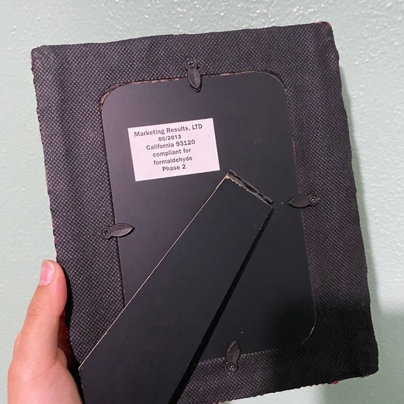 Pink Zebra Print Photo Frame - Picture 2 of 2